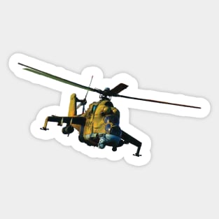 Mi 24 Hind color Sticker